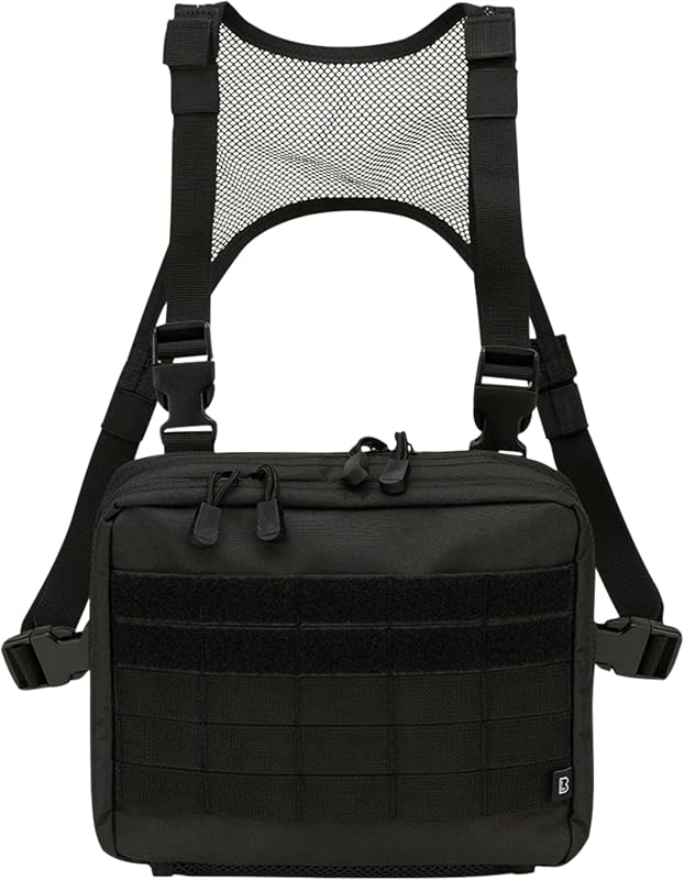 US Cooper Chest Pack Operator Mochila Unisex Adulto, Negro, Talla única