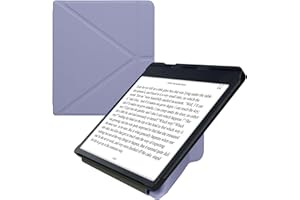 kwmobile Origami Case Compatible with Kobo Sage Case - Slim PU Leather Cover with Stand - Lavender