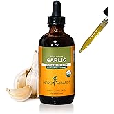 Herb Pharm Certified Organic Garlic Liquid Extract for Cardiovascular and Circulatory Support - 4 Ounce