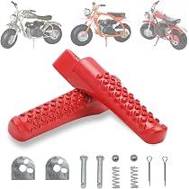 coleman mini bike foot pegs MWMNUN Footpegs for Dirtbike 50cc-110cc, Black, Carkart EX CT100u Trail Replacement for original part.Please check part comparibility to see if it fits your model. Mini Bike Foot Peg Extension