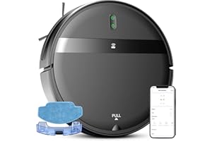 Kilgone Robot Vacuum and Mop Combo, Robotic Vacuum with WiFi/App/Alexa, Tangle-Free Suction, Daily Schedule, Self-Charging, Slim, Quiet, Robot Vacuums Cleaner for Pet Hair/Carpet/Hard Floor