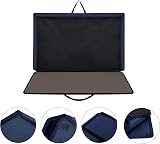 Becko US Jigsaw Puzzle Board Portable Case Storage 1000 Pieces Non-Slip Dark view 4