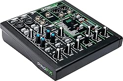 Mackie ProFX6v3 6-Channel Mixer with USB and