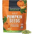 Viva Naturals Organic Pumpkin Seeds - Shelled, Unroasted & Unsalted Pumpkin Seeds Organic, Perfect for Salads, Trail Mix & Baked Goods - Good Source of Iron & Dietary Fiber - 2 lb (32 oz / 907 g)
