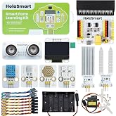 HolaSmart Micro:bit Smart Farm Learning Kit,16 Progressive STEM Projects for School Student | MakeCode &amp; Python Programming | Actuators for IoT Agriculture Education (Without Micro:bit Board)