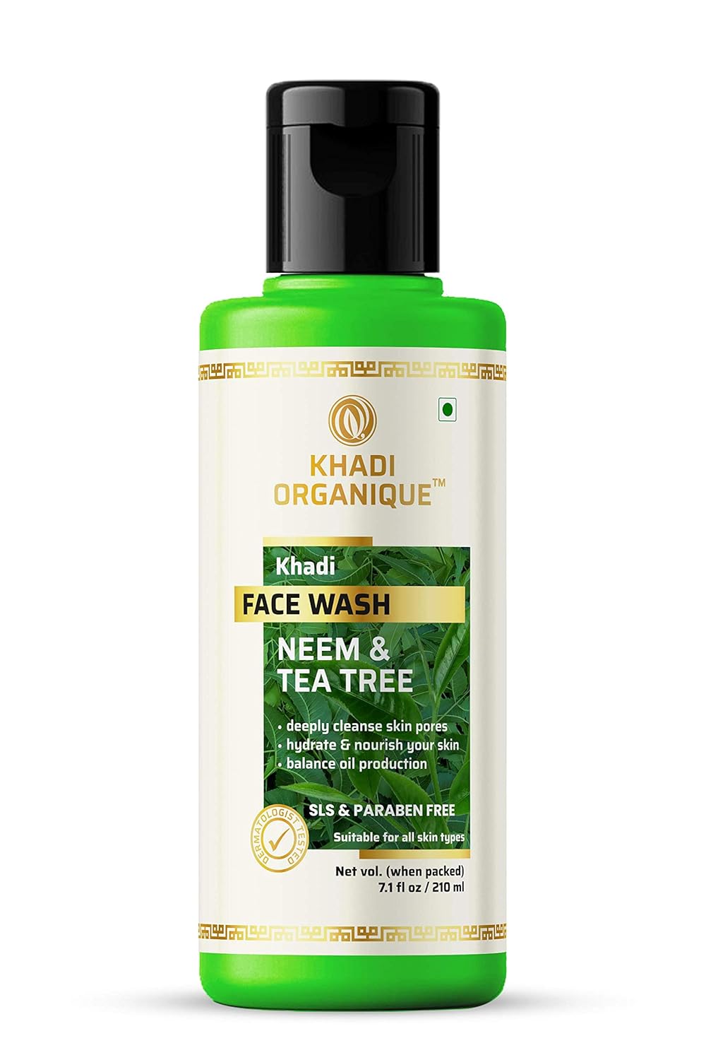 khadi tea tree face wash