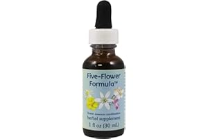Flower Essence Services, Five-Flower Formula Dropper - 1 oz