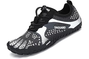 SAGUARO Kids Barefoot Shoes Boys Girls Quick Dry Aqua Athletic Sneakers Lightweight Sport Shoes Toddler Water Shoes