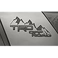 Generic 5th Generation 4Runner TRD Off Road Pillar Mountain Decal Matte Black (Pair)