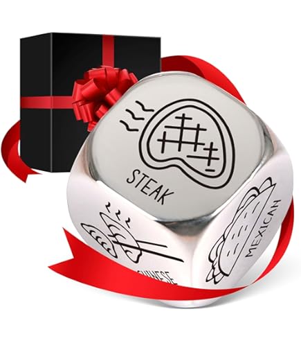 Dés Alimentaires Amusants Pour Noël, Anniversaire, Pour Lui, Elle, Couple, Petite Amie, Petit Ami, Mari, épouse (bleu