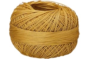 Lizbeth Size 80 HH80699 HH80 Cotton Thread 184 Yds 10G, Harvest Gold