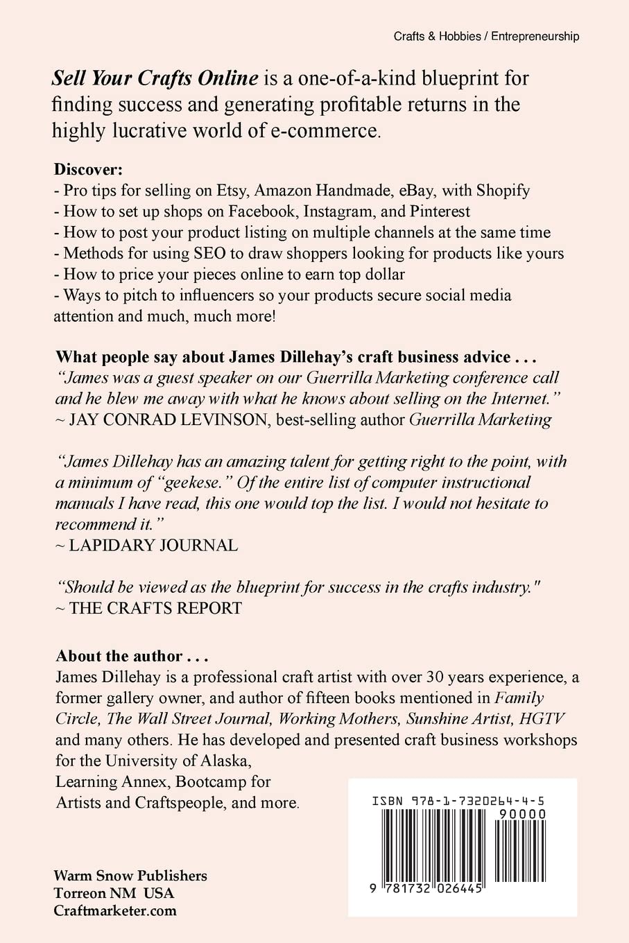 Sell Your Crafts Online: The Handmaker's Guide to Selling from Etsy, Amazon, Facebook, Instagram, Pinterest, Shopify, Influencers and More