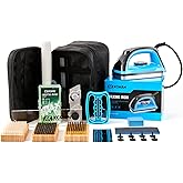 XCMAN Complete Ski Snowboard Tuning Waxing Combo Kit with Waxing Iron, Ski Wax, Multi-Angle Base Edge Tuner, Ptex Base Repair