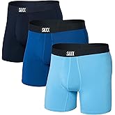 SAXX Underwear Co. Men's Underwear with Pouch Ultra Super Soft Boxer Brief Fly 3 Pack