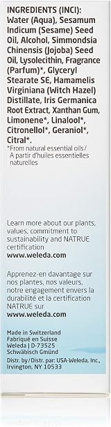 Weleda Organic Gentle Cleansing Milk 100ml Natural Face Wash Witch Hazel view 5