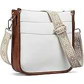 SENDEFN Crossbody Bags for Women Vegan Leather Hobo Purses Shoulder Handbags With Wide Shoulder Strap