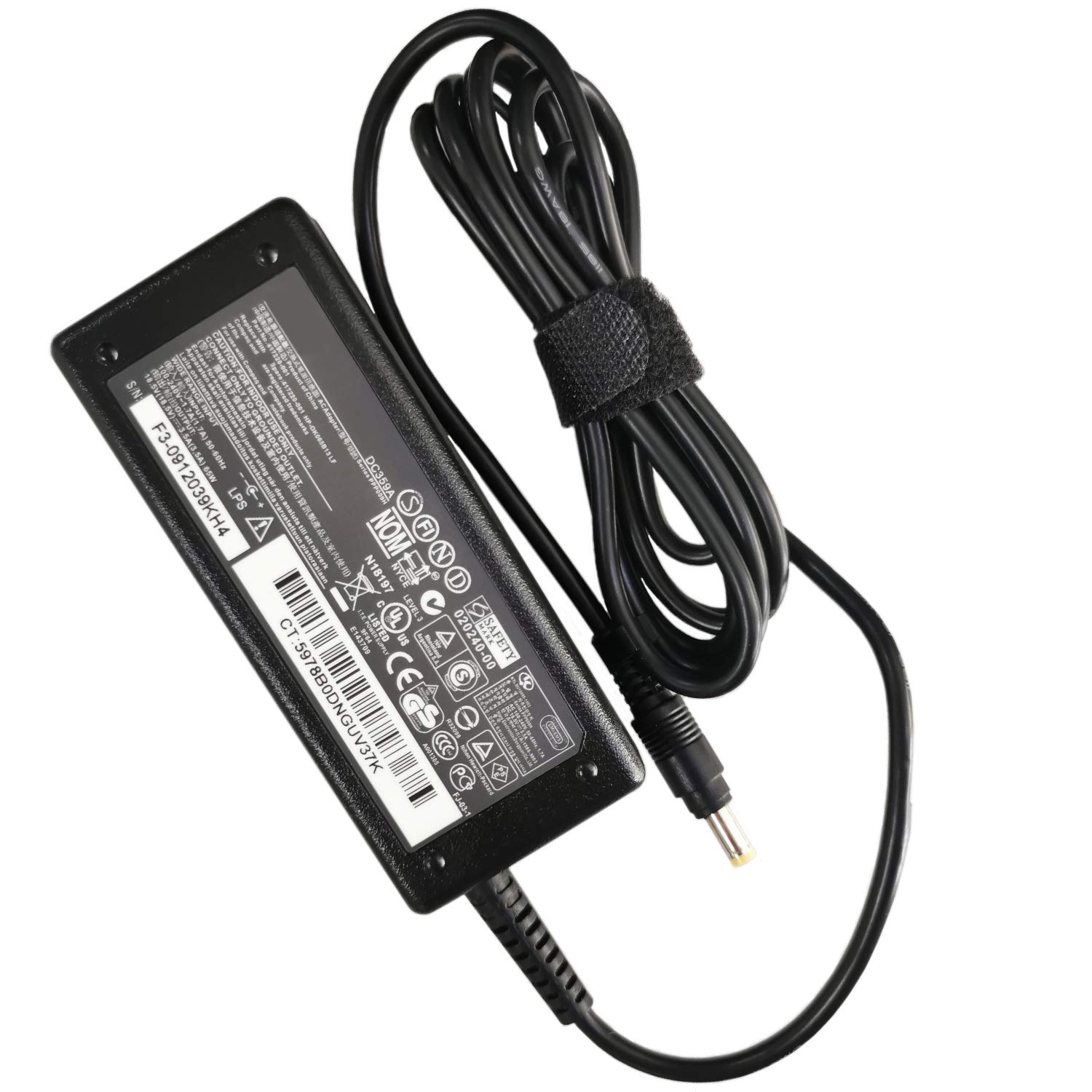 XITAIAN 18.5V 3.5A 65W 4.8x1.7mm Replacement Power Adapter Charger for HP 610 615 620 621 530 510 NX6120 NX6130 PPP009H/L/D HSTNN-105C