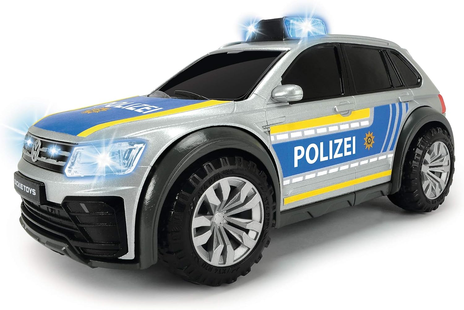 Dickie Toys, Volkswagen VW Tiguan R-Line, 25 cm Police Car with Light & Sound, Police SUV, Toy Cars - Image 4