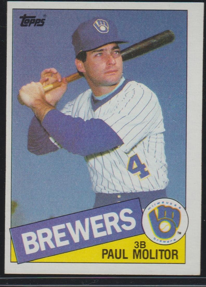 Paul Molitor Baseball Card