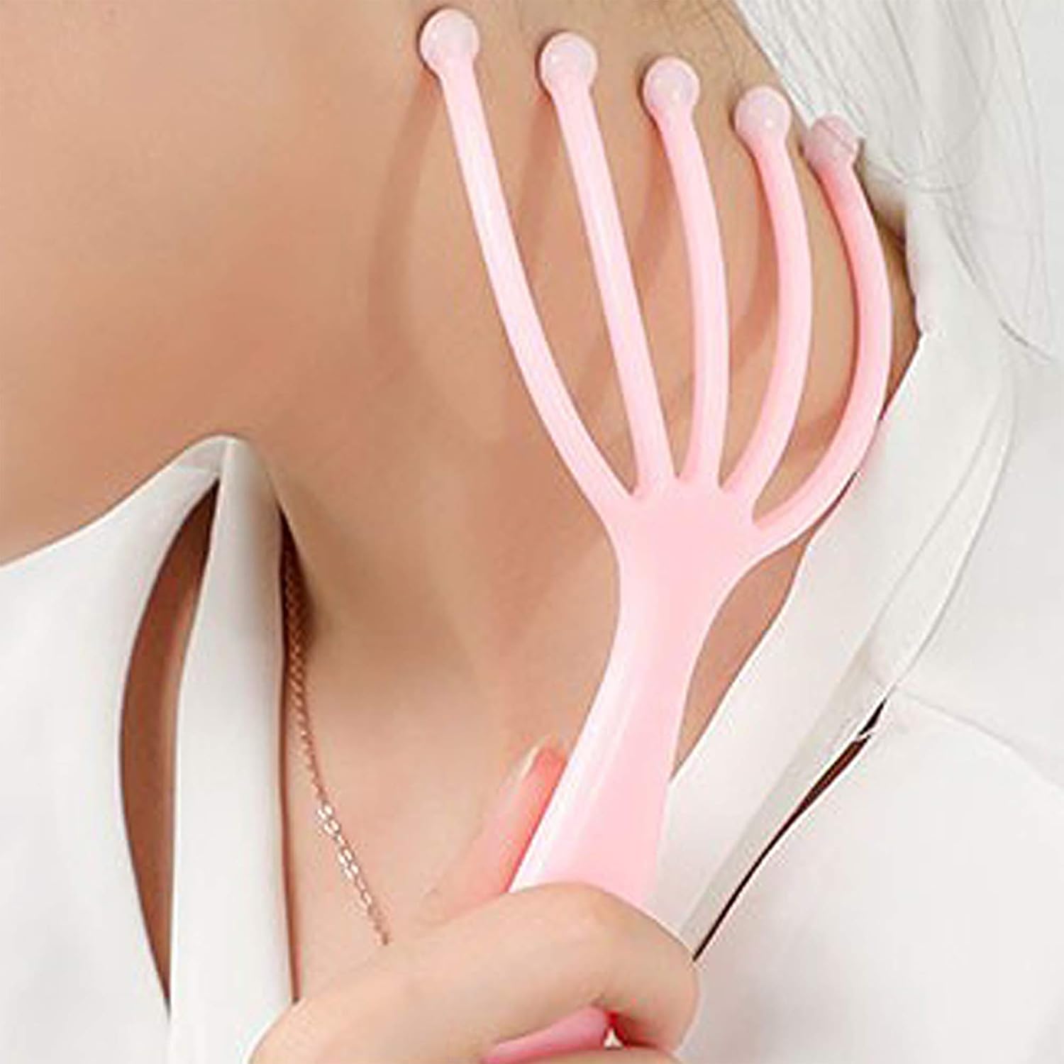 Scalp Massager,4pcs Head Massager Scalp SPA Scalp Massager Head Massage Claws,Muscle Relaxation Promote Blood Circulation Office Decompression - Image 5