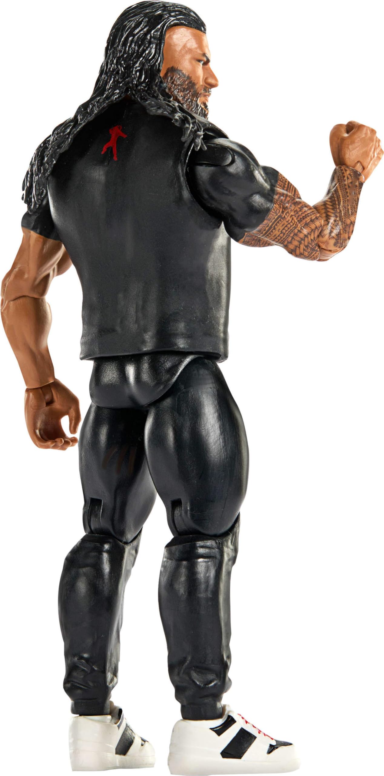 Mattel WWE Roman Reigns Action Figure, Main Event Series #160, 6-inch Collectible Superstar with 14 Articulation Points & Life-Like Look
