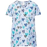 24|7 Comfort Scrubs Womens 24/7 Comfort V-Neck Scrub Top with PocketsMedical Scrubs