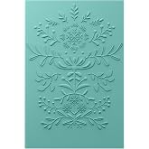 Sizzix 3-D Textured Impressions Embossing Folder Yuletide by Catherine Pooler, Grey