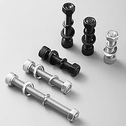 BNUOK (60 Sets) M5 x 8mm Hex Socket Head Cap Screws