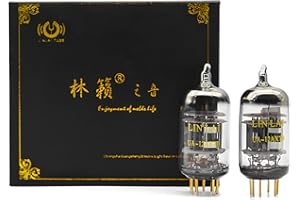 AMPTATA Matched Pair Golden LinLai UA-12AX7B ECC83 Vacuum Tube Amplifier Classic 2024 Year New Upgrade Version With Original Gift Box