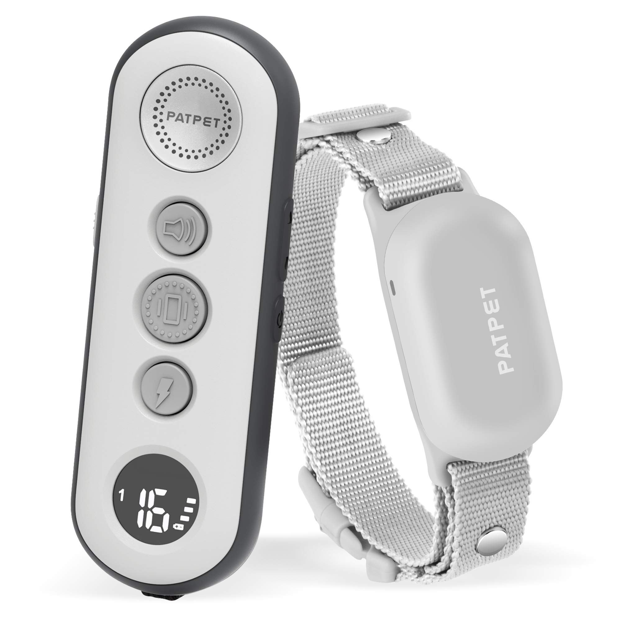 Photo 1 of ***MISSING REMOTE*** PATPET Dog Training Collar with Remote - Electric Dog Shock Collars for Small Medium Large Dogs, 3 Adjustable Safe Modes Rechargeable Waterproof E Collar for Dogs (8-120 lbs)