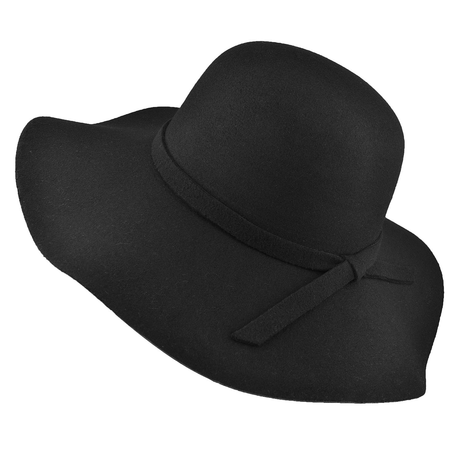 EINSKEY Womens Floppy Hat, Wool Felt 