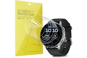 Lamshaw Compatible for Garmin D2 Air X15 Screen Protector, [6 Pack] Full Coverage TPU Clear Film Compatible with Garmin D2 Air X15 (6 Pack)