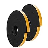 Weather Stripping Door Seal Strip 1“W X 1"T, Door