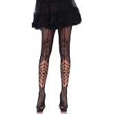 Leg Avenue Women's Spiderweb Fishnet Tights Costume Accessories, One Size