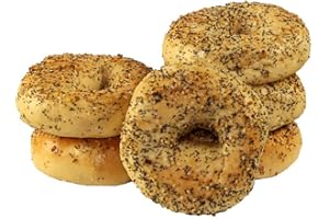 Just Bagels Everything Bagel, 4 Ounce - 48 per case.