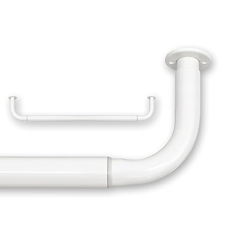 Source Global Blockaide Curtain Rod 96 144 White Amazon In