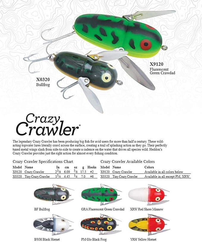 crazy crawler lure