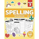 Spelling Workbook Grade 2: 2nd Grade Workbook for Kids Ages 6-8 Practice Spelling Skills, Sight Words and Phonics Activities 