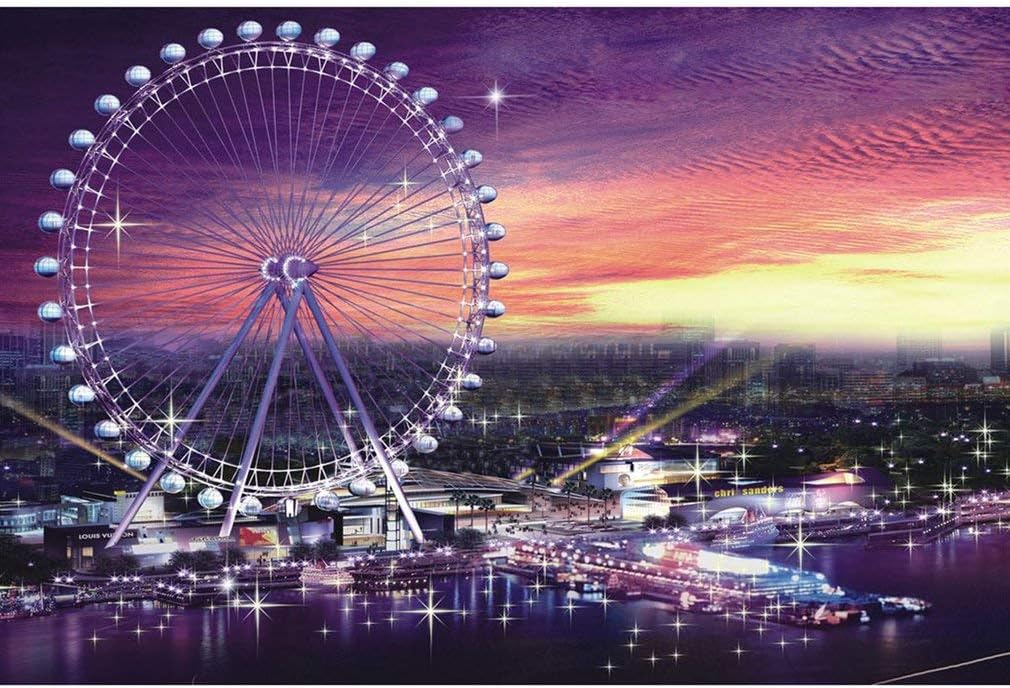 CIMA Jigsaw Puzzles 1000 Pieces for Adults Grown Ups, Puzzle Sets for Family, Cardboard Puzzles, Educational Games, Brain Challenge Puzzle for Kids Childrens