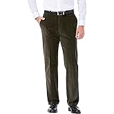 Haggar Men’s Premium Stretch Corduroy Classic Fit Pant
