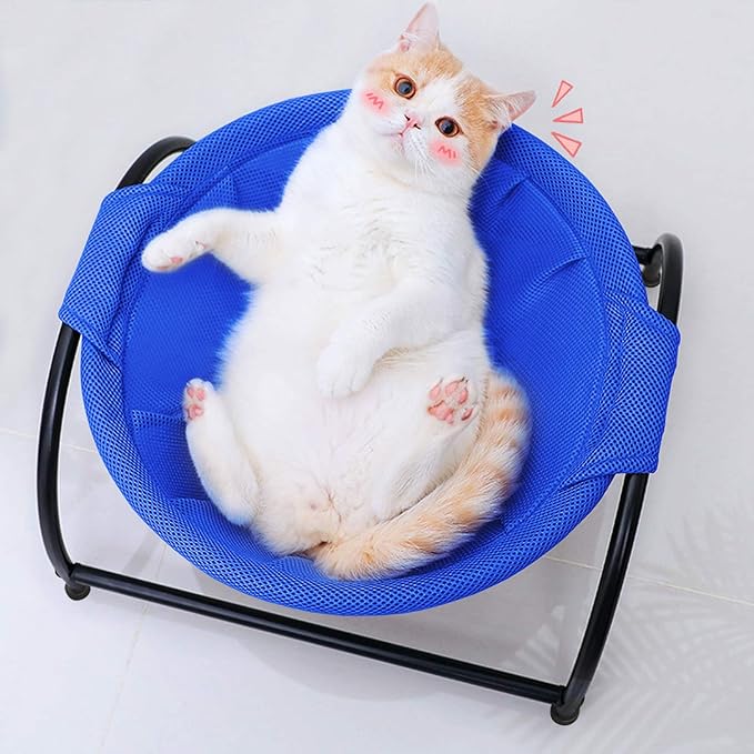 MW Cat Bed Hammock Modern Look with Stand for Small Large