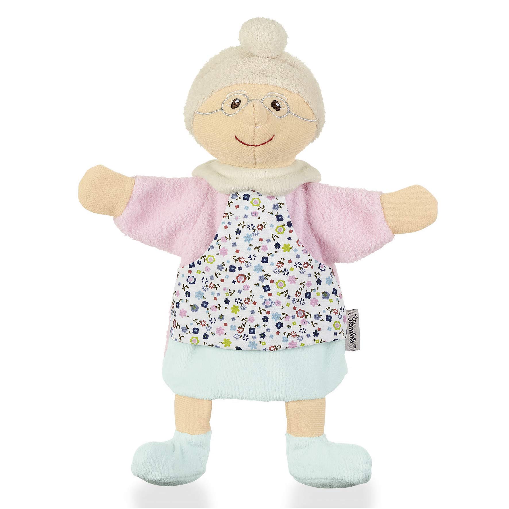 Sterntaler 3622013 Grandma Hand Puppet Ideal for Dolls Theatre and Role Play 26 x 21 x 8 cm Multi-Coloured
