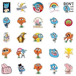 Gogailen 50pcs The Amazing World of Gumball