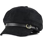 KORIXINE Newsboy Hats for Women - Retro Classic Plaid Hat Fashionable British Irish Beret Cap Girls Vintage Dressy Caps