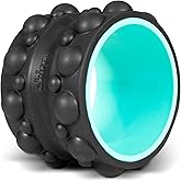 Chirp Wheel XR Knot Kneader - Firm Massage Roller, Shiatsu Thumb Massage, Muscle Release Tool for Knots &Tension Relief | High Density Foam for Physical Therapy & Relaxation, 500lbs Capacity, 6" Mint