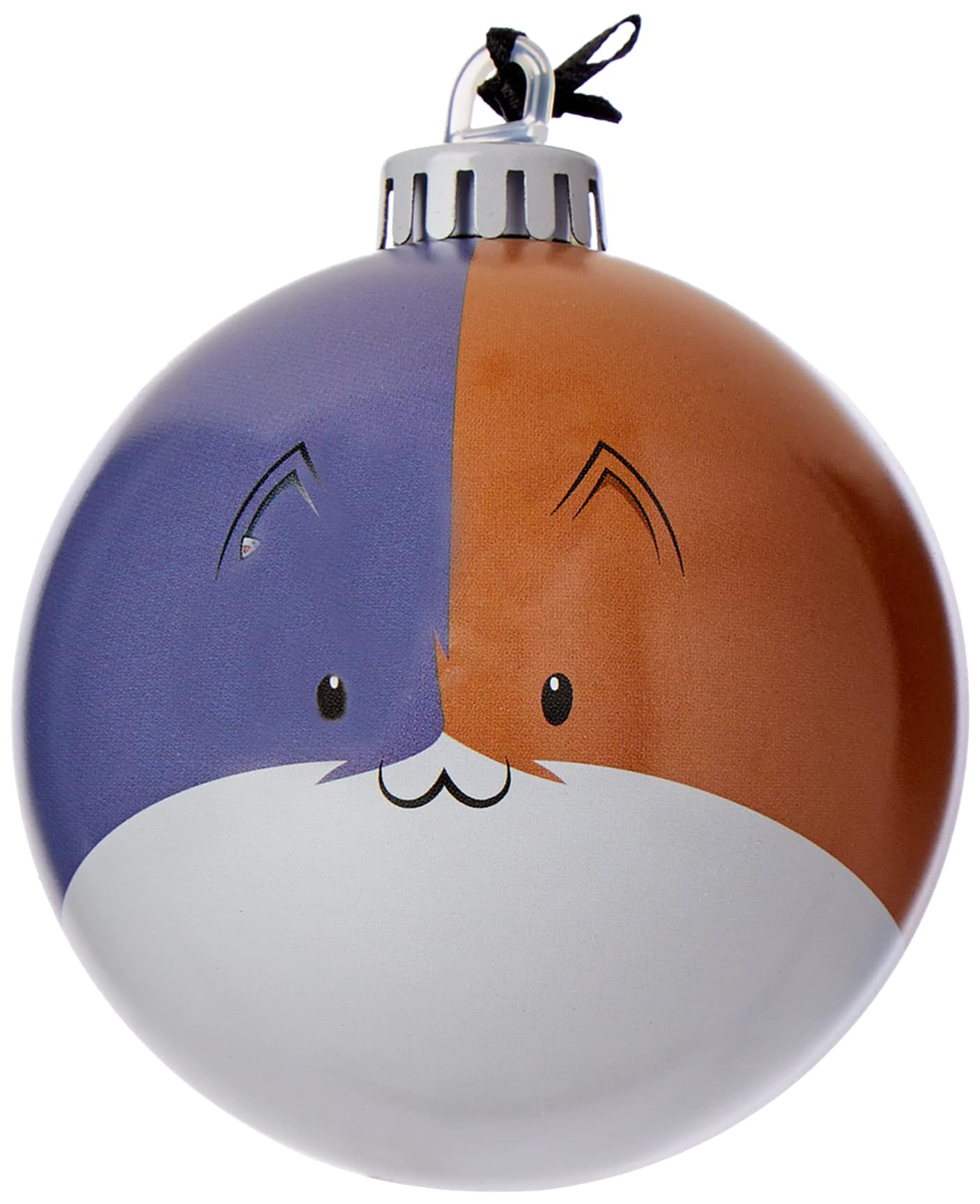 Numskull Bauble Heads Official Fortnite Meowscles Christmas Tree Decoration Ornament - Metal Christmas Bauble Ball Hanging Decor