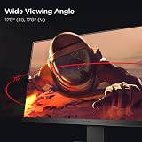 KOORUI 22 Inch FHD 1080p 75Hz Business Eye Care Monitor HDMI VGA Black view 2