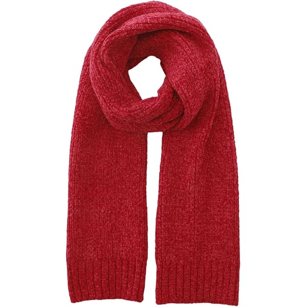 Pleneal Scarf for Women,Soft Chenille Winter Scarves, Womens Warm