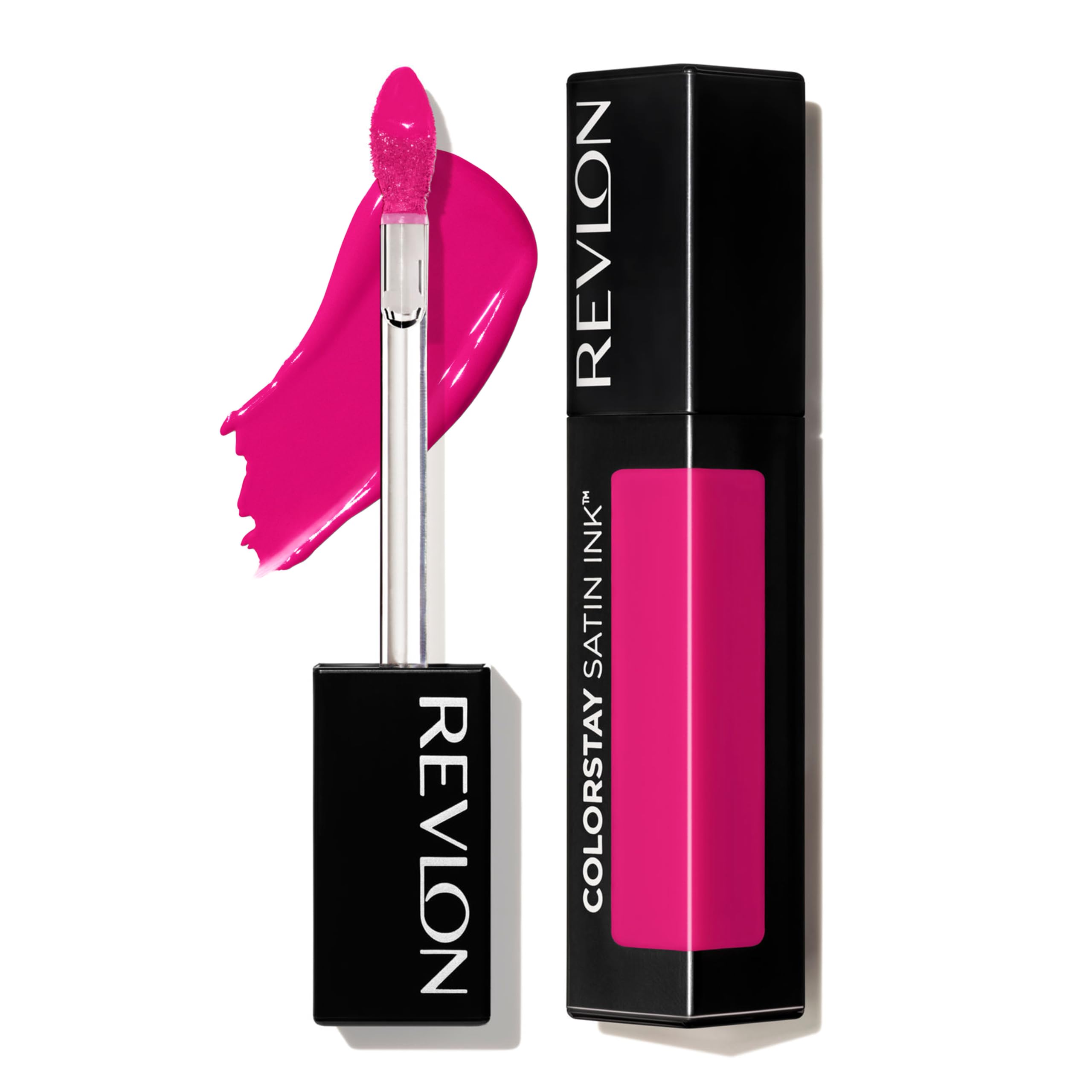 Revlon ColorStay Satin Ink Liquid Lipstick, Longwear Rich Lip Colors, Formulated with Black Currant Seed Oil, 012 Seal the Deal