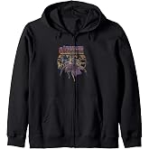 Dungeons &amp; Dragons Retro Characters Action Pose Zip Hoodie